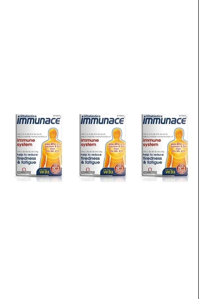Immunace 30 Tablet 3 Adet ürün görseli