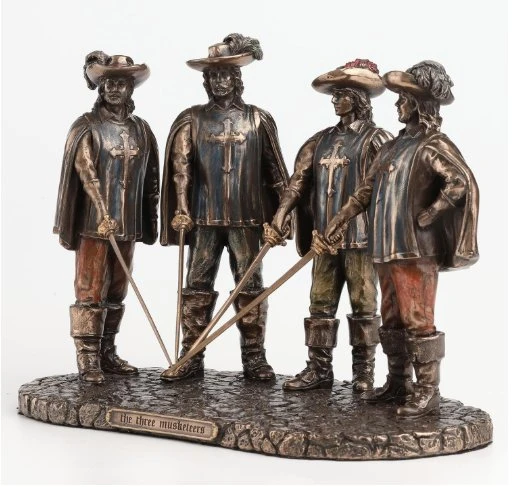 Veronese Design Silahşörler Heykeli - Resim 4