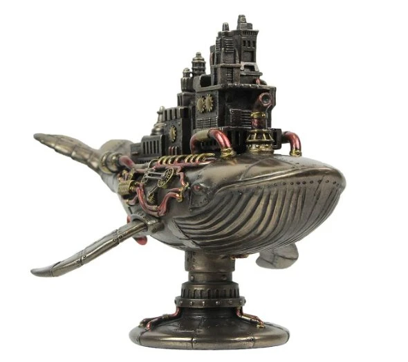 Veronese Design Steampunk Elli İki Hertz Galaktik Uzay Kolonisi Balina ürün görseli 1