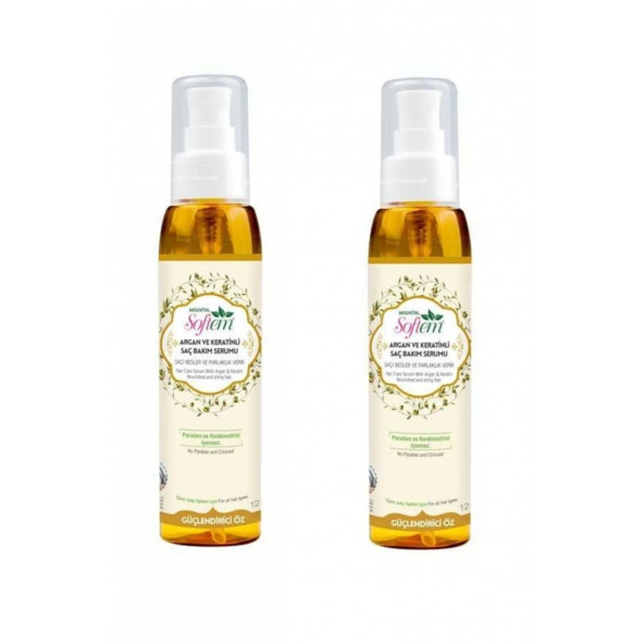 Argan ve Keratin Saç Bakım Serumu x 2 adet