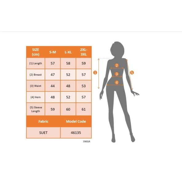 Lucky Life Kadın Uzun Kollu Yuvarlak Yaka önden Fermuarlı Süet Ceket - Resim 4