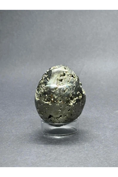 gemsartdeco PİRİT DOĞALTAŞ YUMURTA - Resim 4
