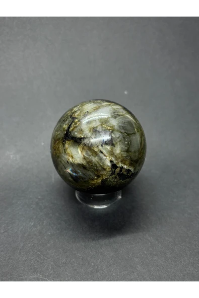 gemsartdeco LABRADORİT KÜRE DOĞALTAŞ - Resim 2