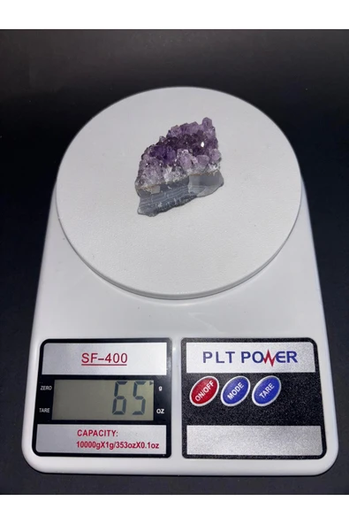 gemsartdeco BREZİLYA AMETİST DOĞALTAŞ 1 ADET - Resim 8