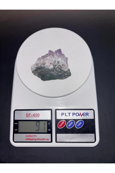 gemsartdeco BREZİLYA AMETİST DOĞALTAŞ 1 ADET - Resim 7