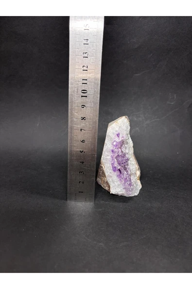 gemsartdeco BREZİLYA AMETİST DOĞALTAŞ JEOT 1 ADET - Resim 5