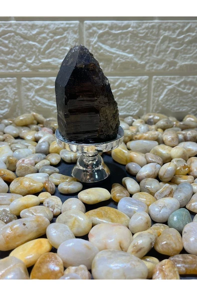 gemsartdeco Morion Doğaltaş Stantlı ürün görseli