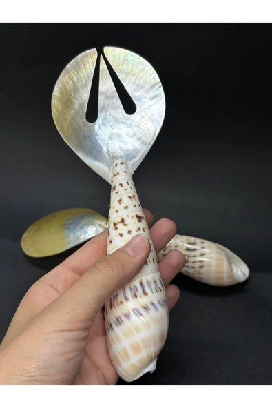 gemsartdeco ORJİNAL SALATA KAŞIK ÇATAL - Resim 5