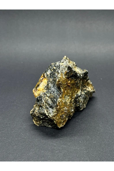 gemsartdeco TURMALİN DOĞALTAŞ NEGATİF ENERJİ KALKANI KÜTLE - Resim 2