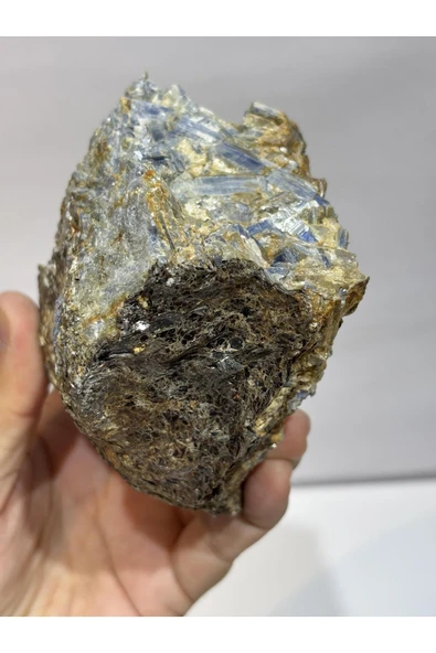 gemsartdeco MAVİ KYANİT DOĞALTAŞ - Resim 2