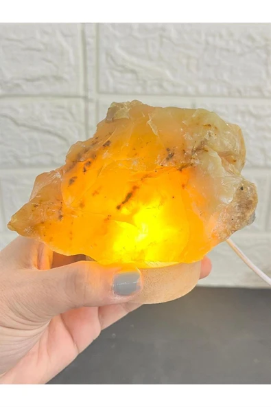 gemsartdeco Opal Doğaltaş Lamba ürün görseli