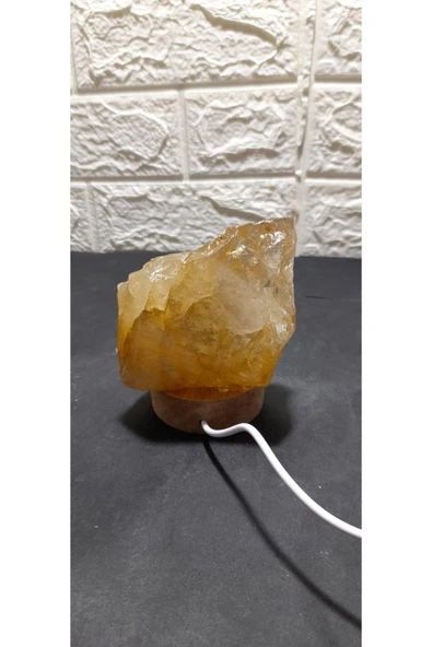 gemsartdeco Kuvars Doğaltaş huzur lambası - Resim 5