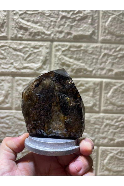 gemsartdeco Stantlı Morion Doğaltaş ürün görseli