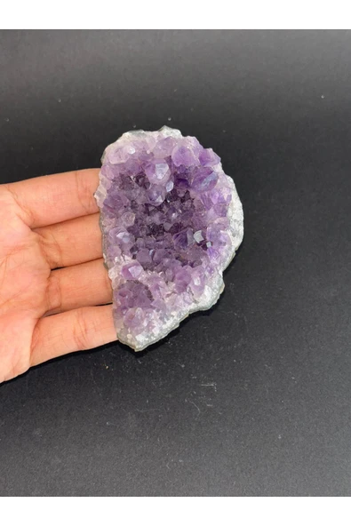 gemsartdeco BREZİLYA AMETİST DOĞALTAŞ 1 ADET - Resim 5