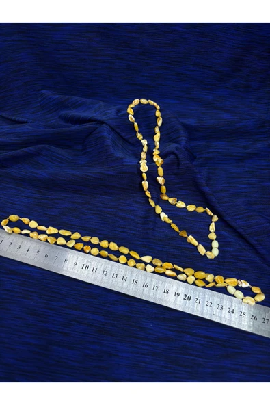 gemsartdeco DAMLA KEHRİBAR KOLYE - Resim 2