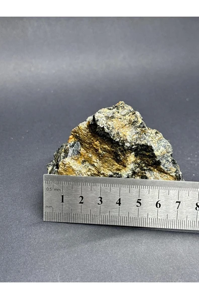 gemsartdeco TURMALİN DOĞALTAŞ NEGATİF ENERJİ KALKANI KÜTLE - Resim 5