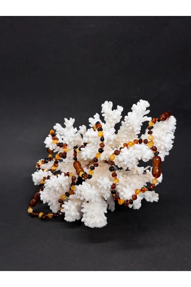 gemsartdeco BEBEK KEHRİBAR BİLEKLİK-AYAKLIK ürün görseli