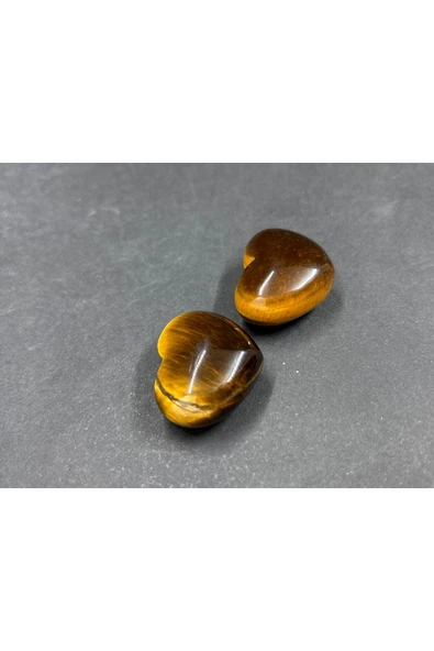 gemsartdeco KAPLANGÖZÜ KALP PALMSTONE DOĞALTAŞ - Resim 3