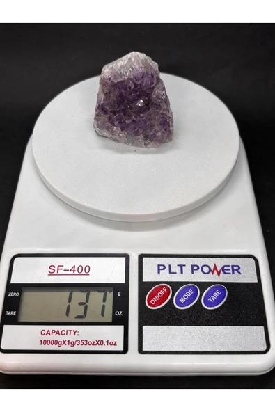 gemsartdeco BREZİLYA AMETİST DOĞALTAŞ JEOT 1 ADET - Resim 5