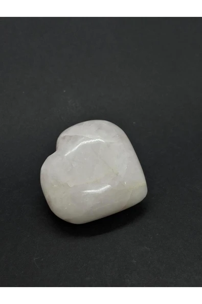 gemsartdeco PEMBE KUVARS KALP PALMSTONE DOĞALTAŞ - Resim 5