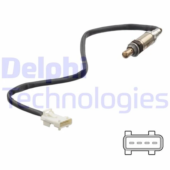 Psa Oksıjen Sensoru (egsoz Borusundakı) Saxo P106 P206 P306 Ym Partner II Berlingo II Xsara Xsara II Tu3 - Delphi Es21251-12b1 - Resim 1