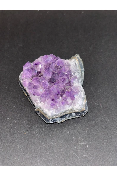 gemsartdeco BREZİLYA AMETİST DOĞALTAŞ 1 ADET - Resim 2