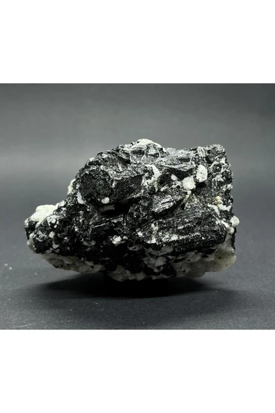 gemsartdeco TURMALİN DOĞALTAŞ NEGATİF ENERJİ KALKANI KÜTLE - Resim 2