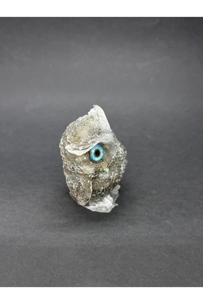 gemsartdeco LABRADORİT BAYKUŞ ORGONİTİ - Resim 3