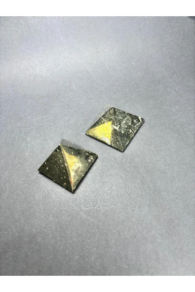gemsartdeco PİRİT DOĞALTAŞ PİRAMİT - Resim 2