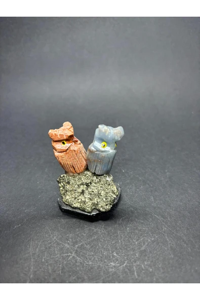 gemsartdeco ZENGİNLİK DOĞALTAŞ OBJESİ - Resim 2