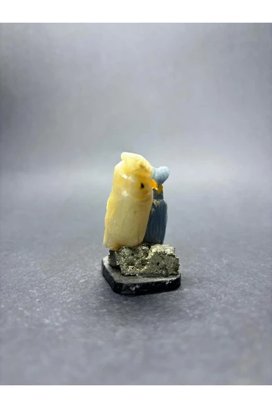 gemsartdeco ZENGİNLİK DOĞALTAŞ OBJESİ - Resim 3