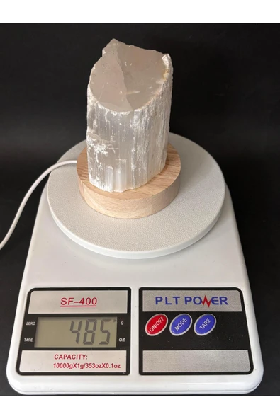 gemsartdeco Selenit Doğaltaş Lamba - Resim 5