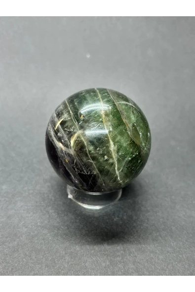 gemsartdeco GÖKKUŞAĞI FLORİT KÜRE DOĞALTAŞ ürün görseli