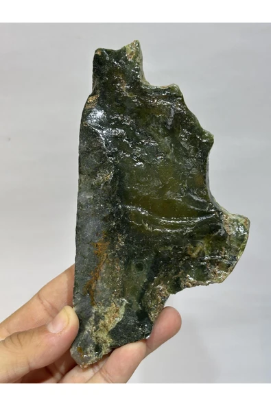 gemsartdeco Yosunlu Akik Doğaltaş - Resim 5