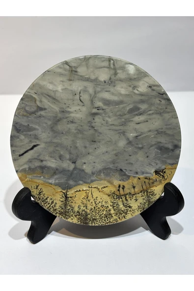 gemsartdeco JASPER DOĞALTAŞ MANZARA KOLEKSİYON 12 CM - Resim 6