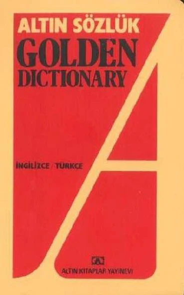 Altın Sözlük Golden Dictionary - İngilizce - Türkçe ürün görseli 1