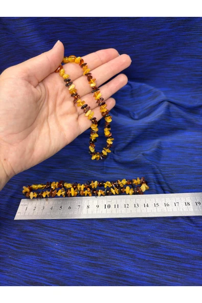 gemsartdeco BEBEK KEHRİBAR KOLYE LİTVANYA ürün görseli