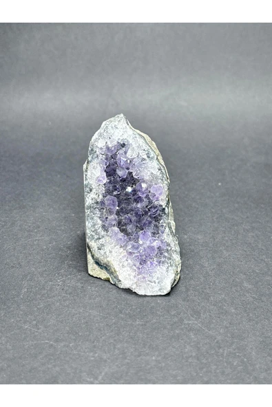 gemsartdeco BREZİLYA AMETİST DOĞALTAŞ JEOT 1 ADET - Resim 2