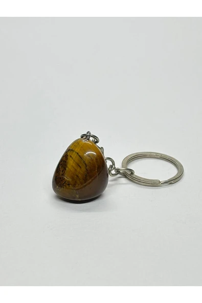 gemsartdeco KAPLANGÖZÜ DOĞALTAŞ CESARET ANAHTARLIK CHARM ürün görseli