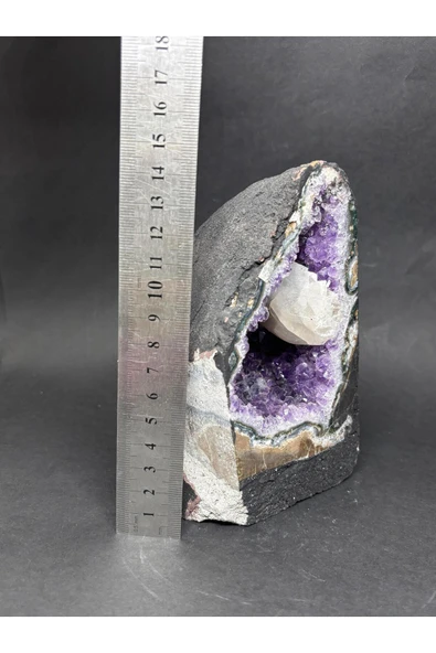 gemsartdeco BREZİLYA AMETİST DOĞALTAŞ BÜYÜK JEOT KOLEKSİYON - Resim 6