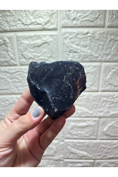 gemsartdeco Mincraft Obsidyen güç taşı doğaltaş - Resim 3