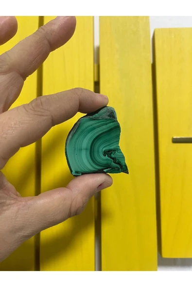 gemsartdeco Malahit Doğaltaş Mineral - Resim 2