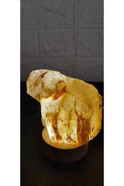 gemsartdeco Kuvars Doğaltaş huzur lambası - Resim 6