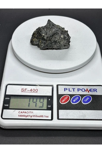 gemsartdeco TURMALİN DOĞALTAŞ NEGATİF ENERJİ KALKANI KÜTLE - Resim 6