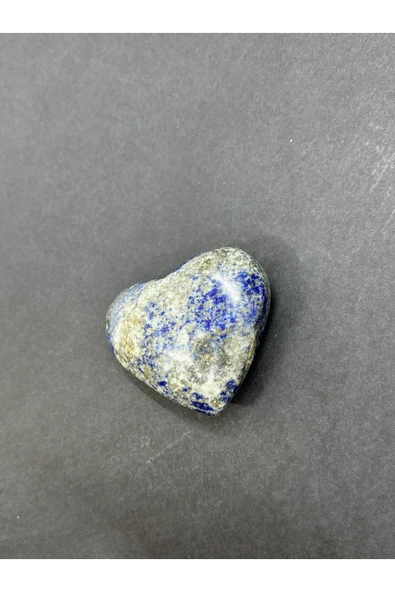 gemsartdeco LAPİS LAZULİ KALP PALMSTONE DOĞALTAŞ - Resim 4