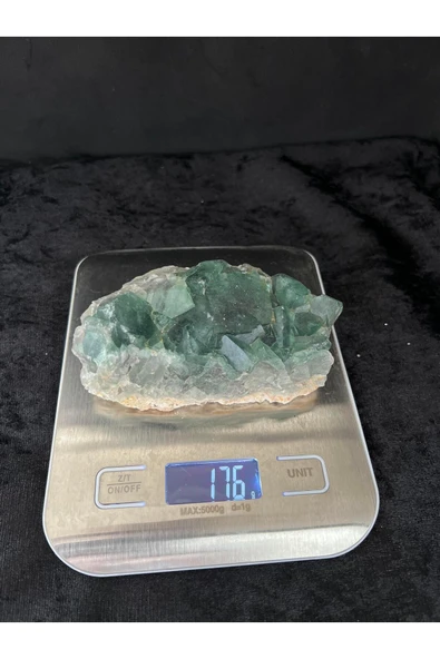 gemsartdeco FLORİT DOĞALTAŞ KAYAÇLI BREZİLYA - Resim 3