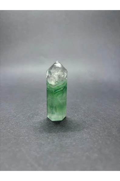 gemsartdeco FLORİT KAZIK UÇLU DOĞALTAŞ KULE - Resim 2