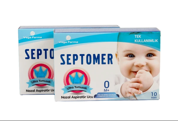 Septomer Burun Aspiratörü Yedek Ucu-2 Adet ürün görseli