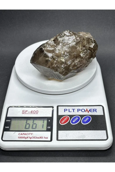 gemsartdeco DUMANLI KUVARS DOĞALTAŞ - Resim 7