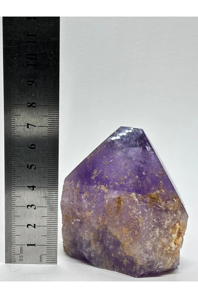 gemsartdeco BREZİLYA AMETİST DOĞALTAŞ BÜYÜK DİKİT - Resim 8